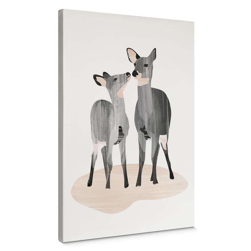 Obraz na płótnie Goed Blauw - Fawns