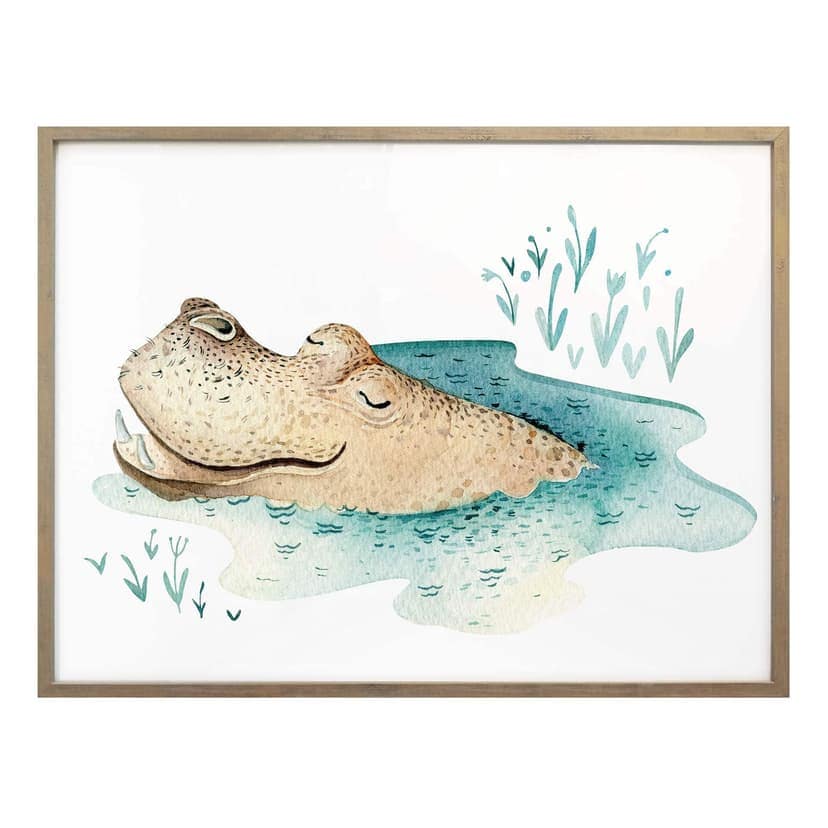 Plakat Kvilis - Hippo
