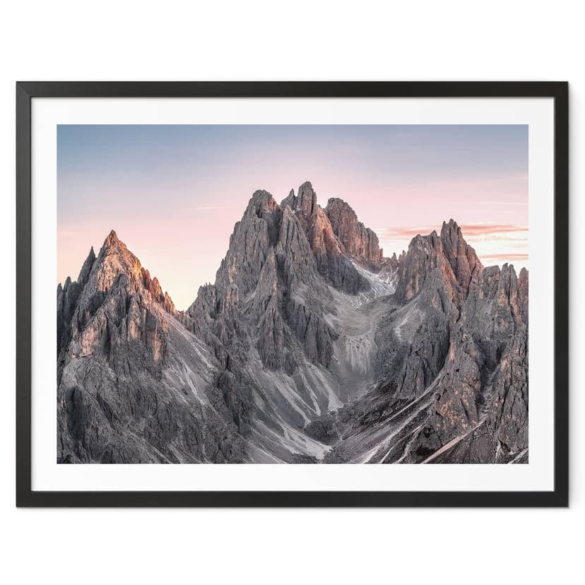 Plakat High Mountains - Ling