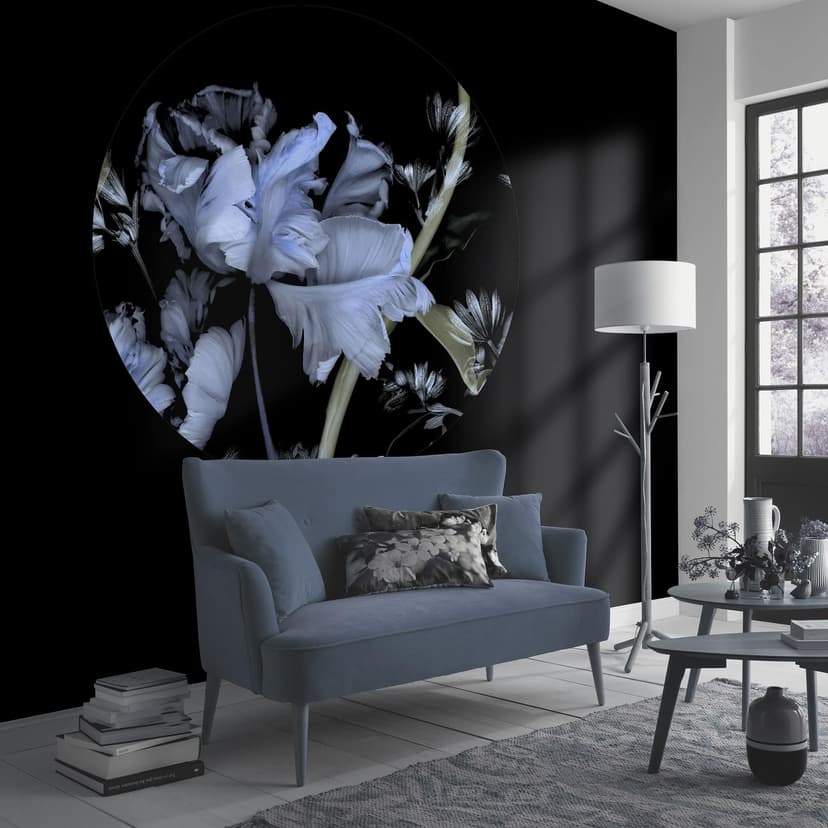 Tapeta cyfrowa Tiao Hua w formacie 1,4 m x 1,4 m Fashion for Walls 4 autorstwa Guido Maria Kretschmer