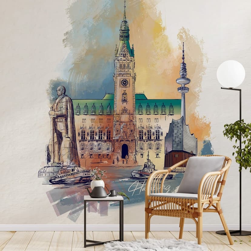 Fototapeta Hamburg - Pokochaj swoje miasto