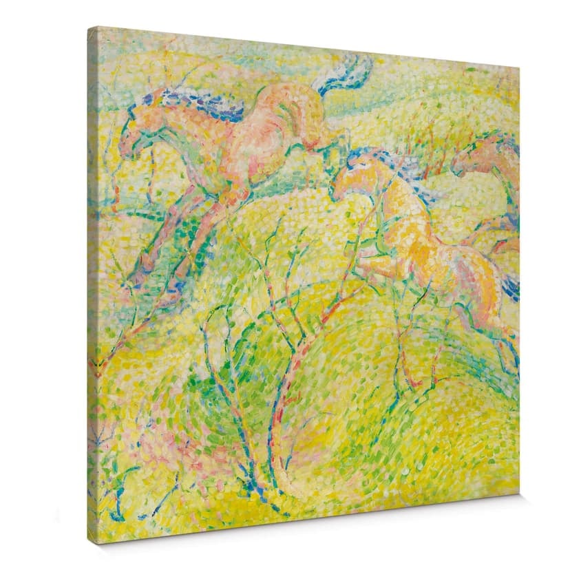 Obraz na płótnie Marc - Skaczące konie