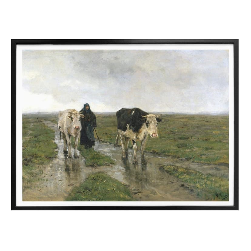 Plakat Mauve - zmiana wierzby