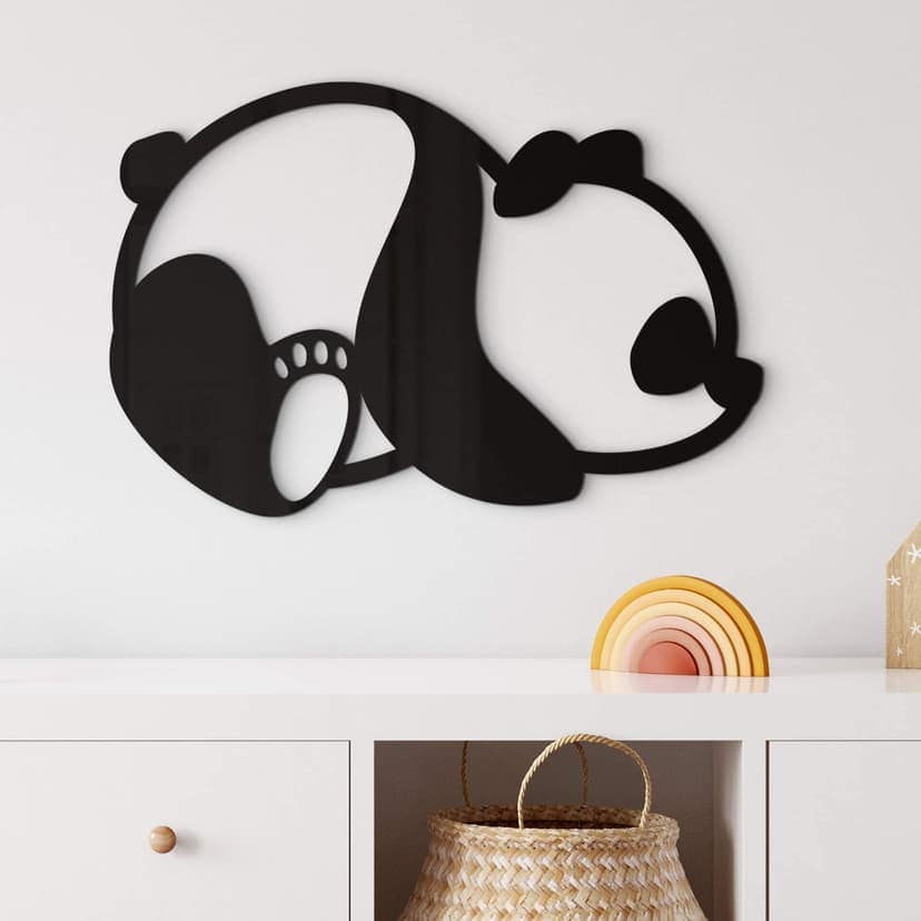 Akrylowa dekoracja panda