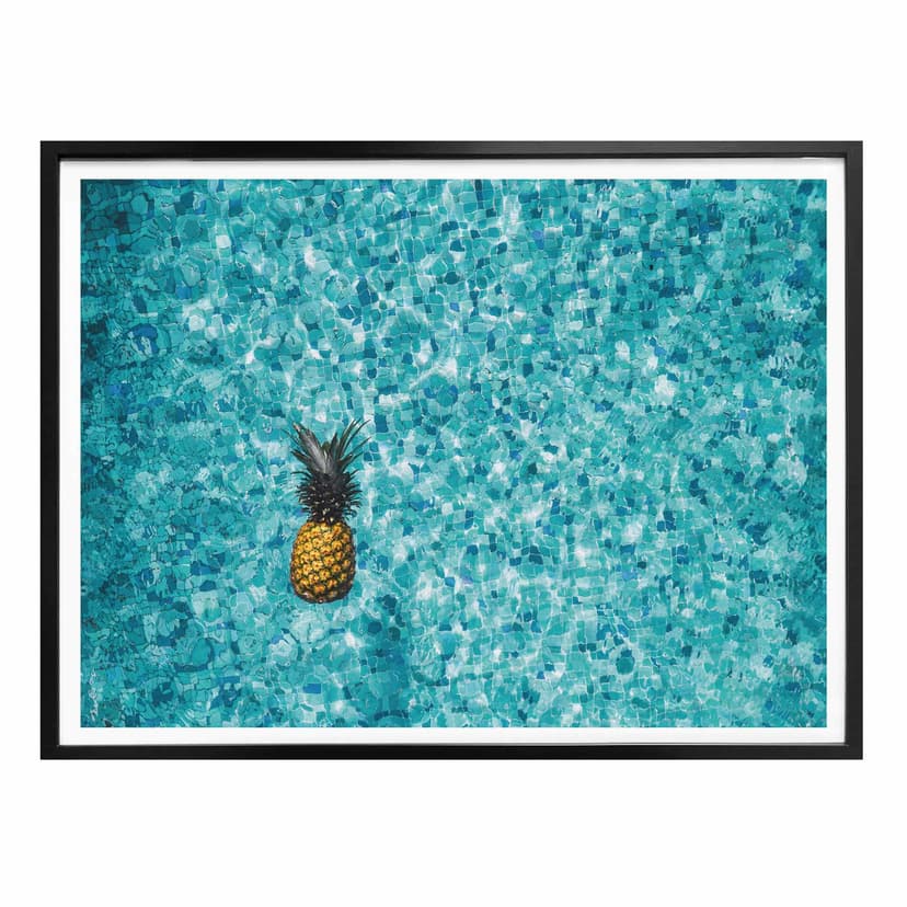 Plakat Pływający ananas