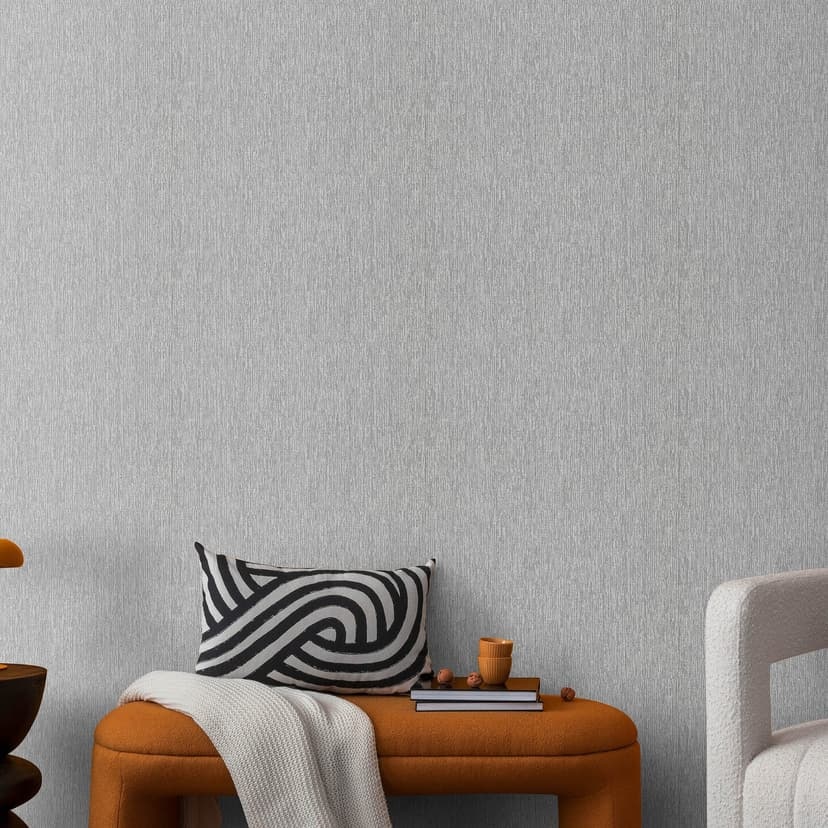 Guido Maria Kretschmer tapeta jednostkowa Echo & Soft Loom Fashion for Walls 5 srebrny