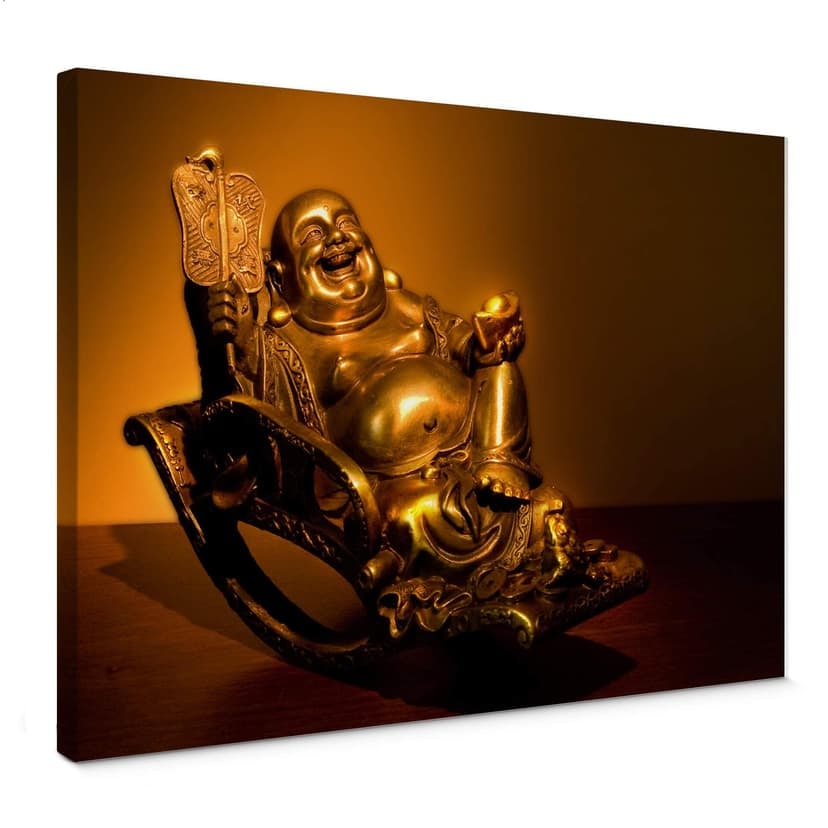 Obraz na płótnie Szczęśliwy Budda