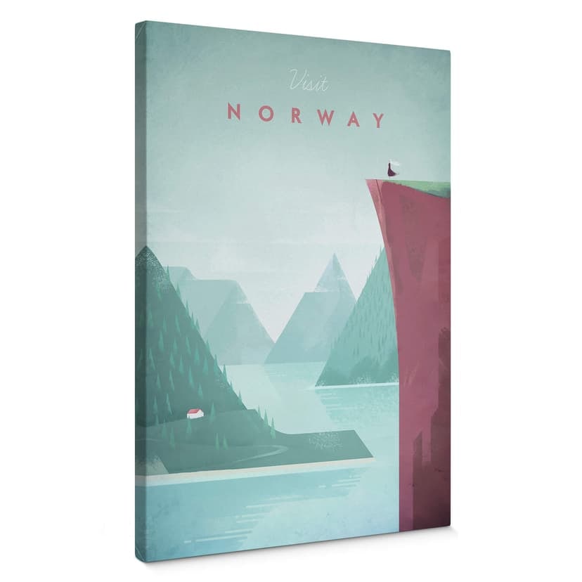 Obraz na płótnie Rivers - Norwegia
