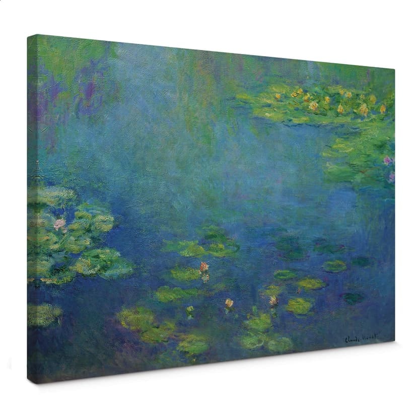 Obraz na płótnie Monet - Staw z liliami wodnymi