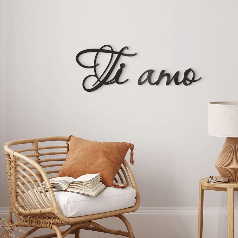 Litery akrylowe Ti amo