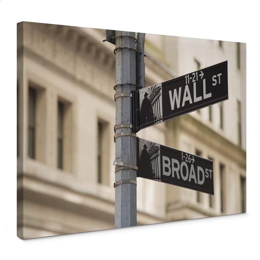 Obraz na płótnie Wallstreet