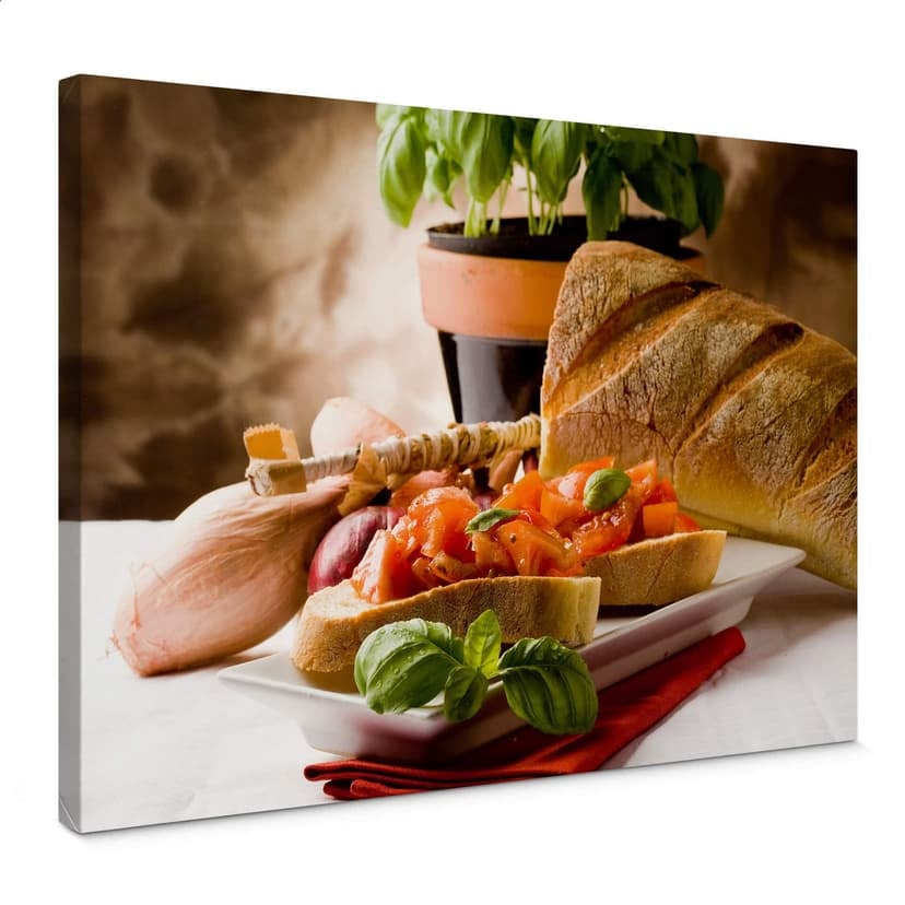 Obraz na płótnie Bruschetta all'Italiana