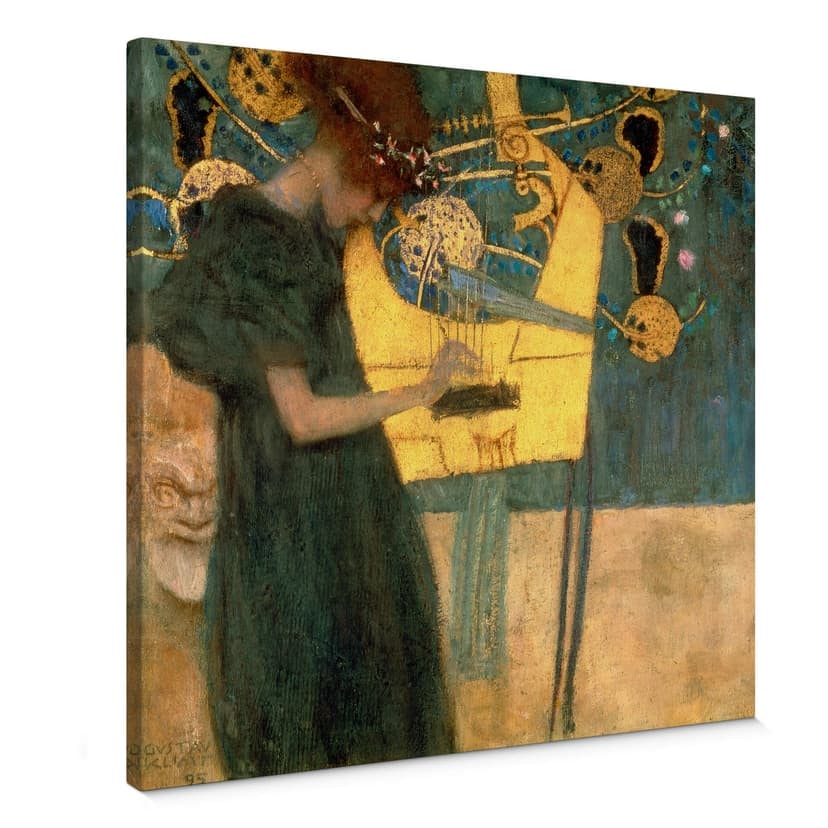 Obraz na płótnie Klimt - Muzyka