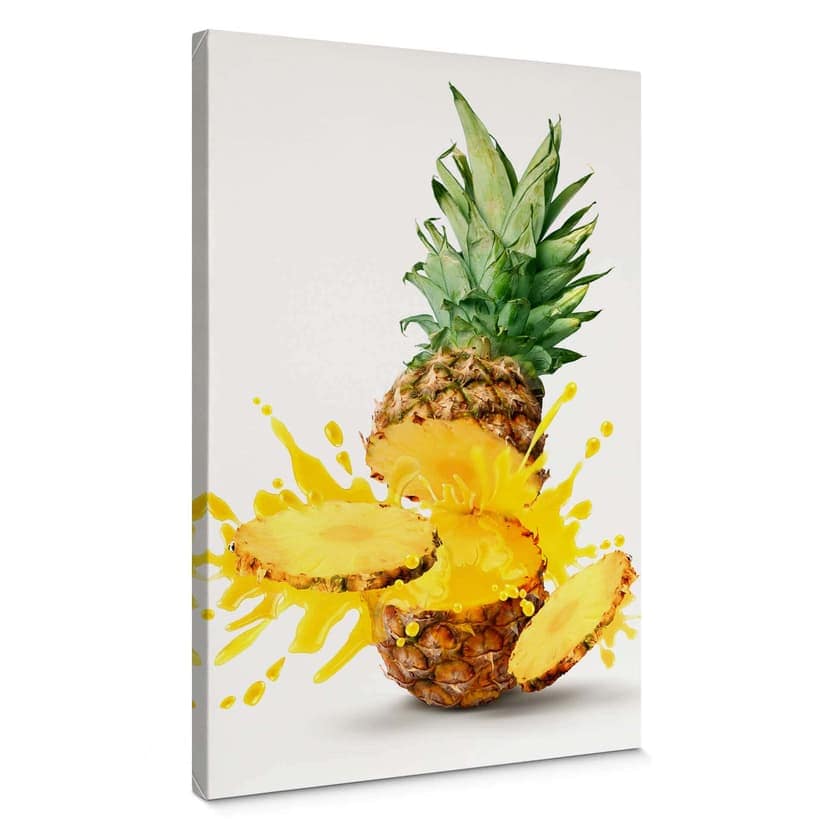 Obraz na płótnie Splashing Pineapple