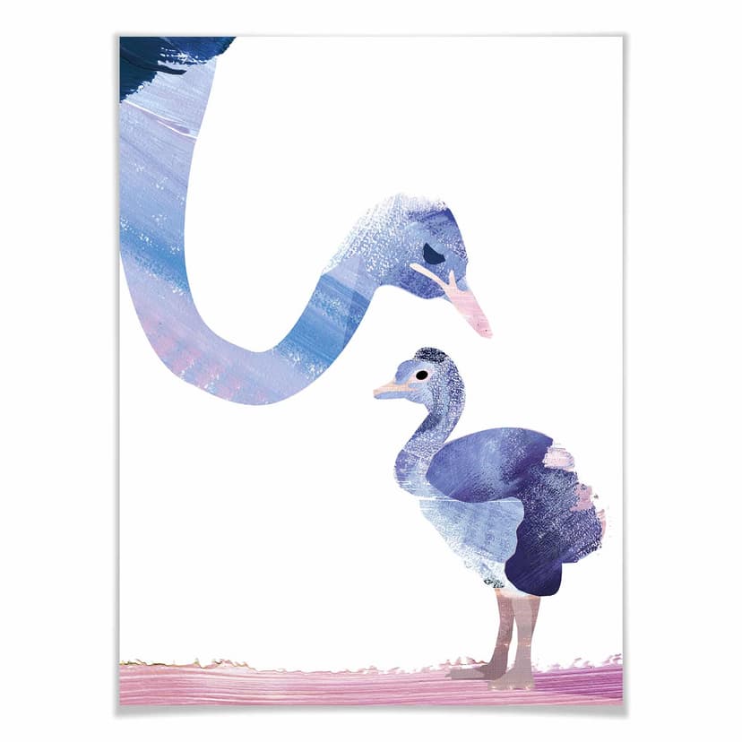Plakat Goed Blauw - Miłość z piór