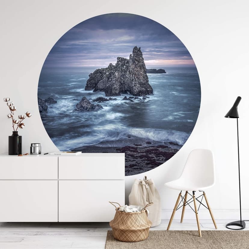 Cuadrado - Picones - Fototapeta okrągła - tapeta flizelinowa/tapeta flizelinowa samoprzylepna