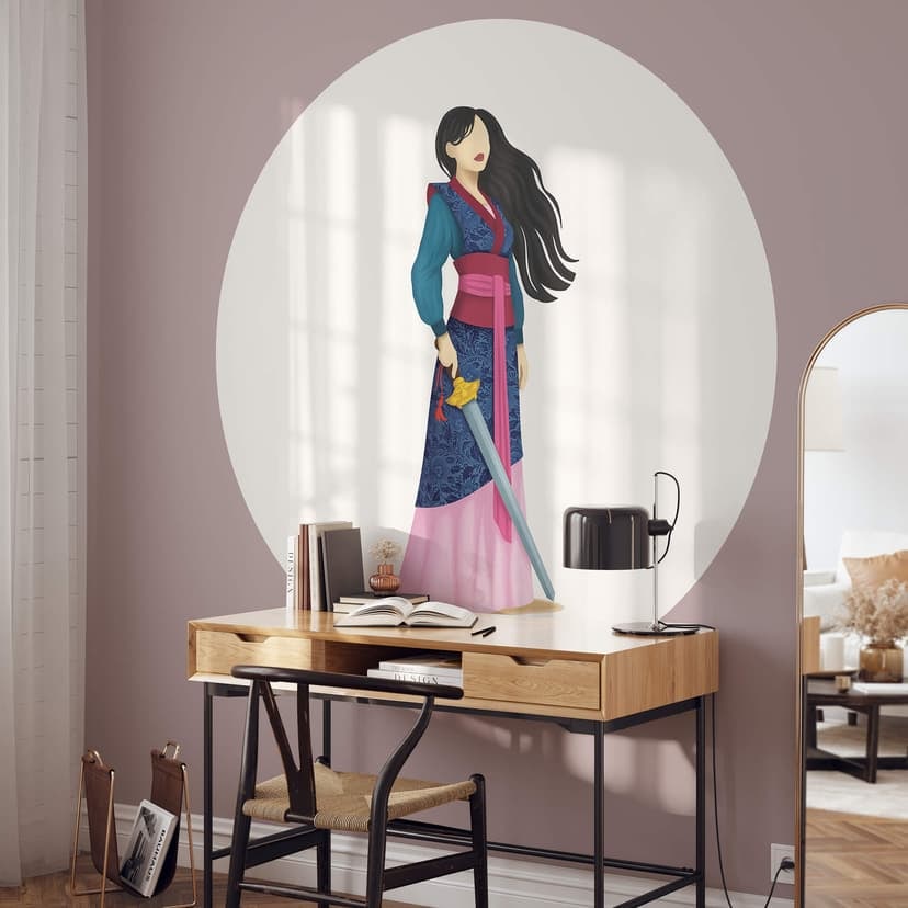 Tohmé - Mulan - Fototapeta okrągła - tapeta flizelinowa/tapeta flizelinowa samoprzylepna