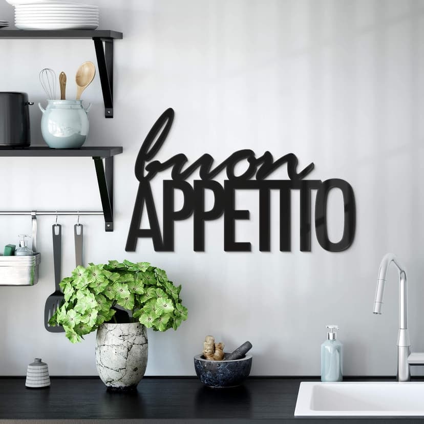 Litery akrylowe Buon Appetito