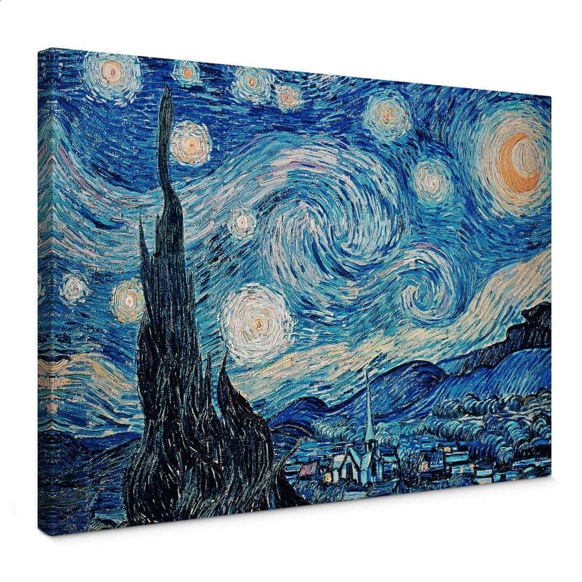 Obraz na płótnie van Gogh - Gwiaździsta noc 1889 r