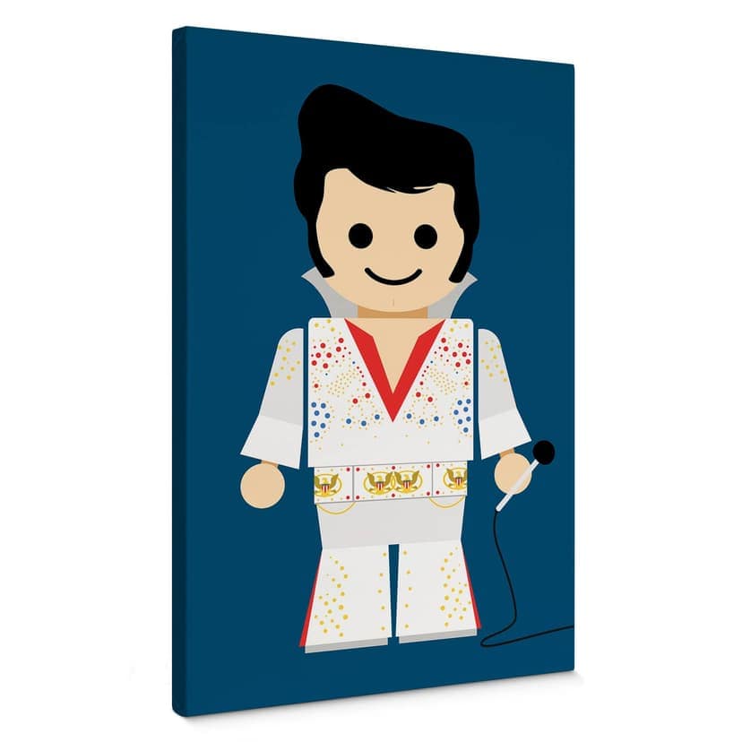 Obraz na płótnie Gomes - zabawka Elvis