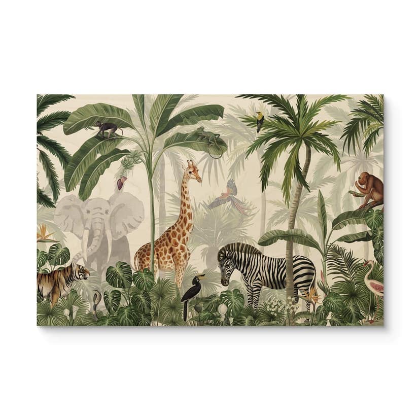 Plakat drewniany Kikki Belle - Jungle Jive