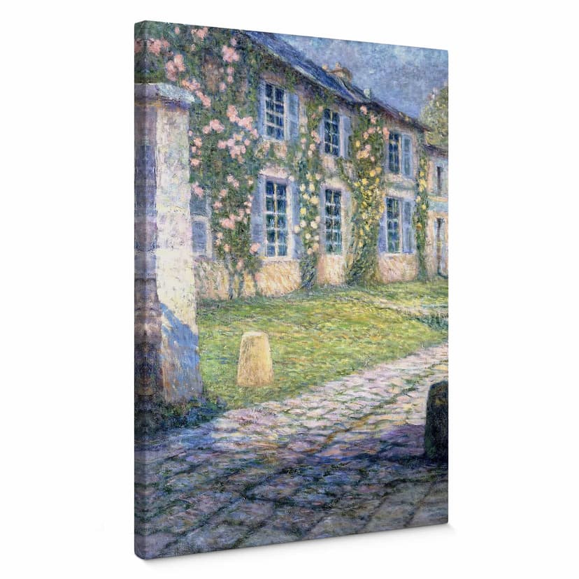 Obraz na płótnie Le Sidaner - La Maison Rose à Versailles