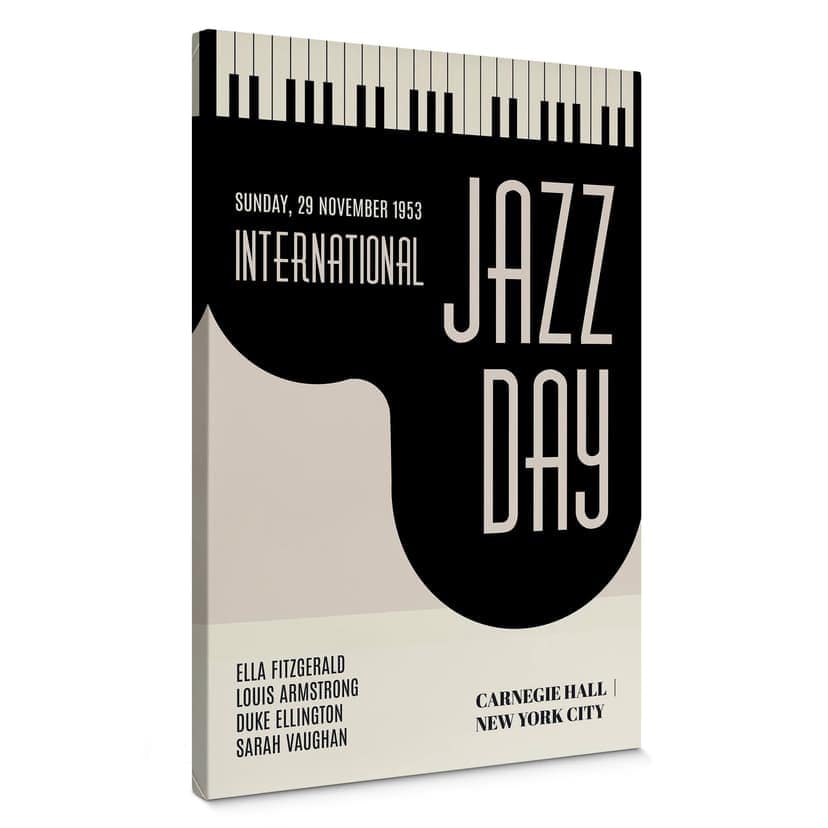 Obraz na płótnie Kubistika - Jazz Day