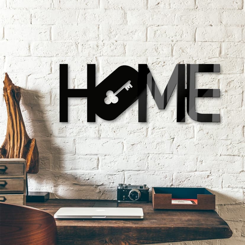 Litery akrylowe Home - Klucz