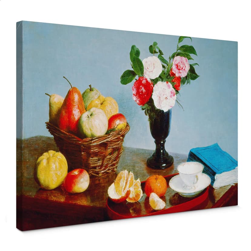 Obraz na płótnie Fantin-Latour - Martwa natura