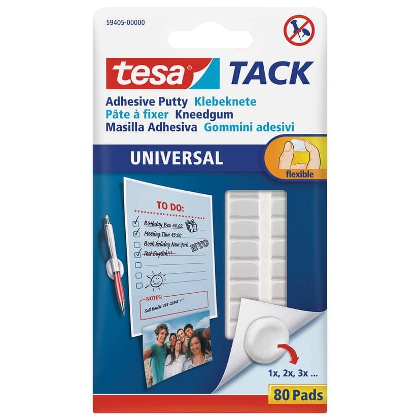 tesa® Tack klejąca plastelina 80 sztuk