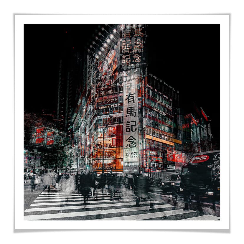 Plakat Chiriaco - Kolory Tokio