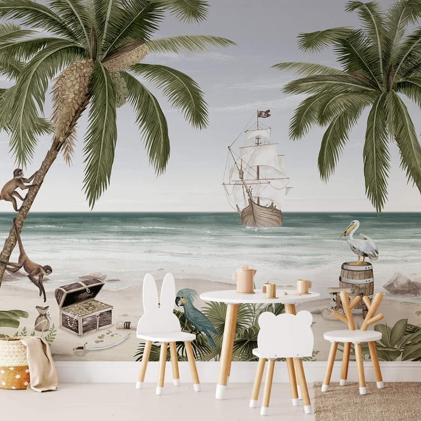 Kikki Belle - Fototapeta Pirate Cove do pokoju dziecięcego