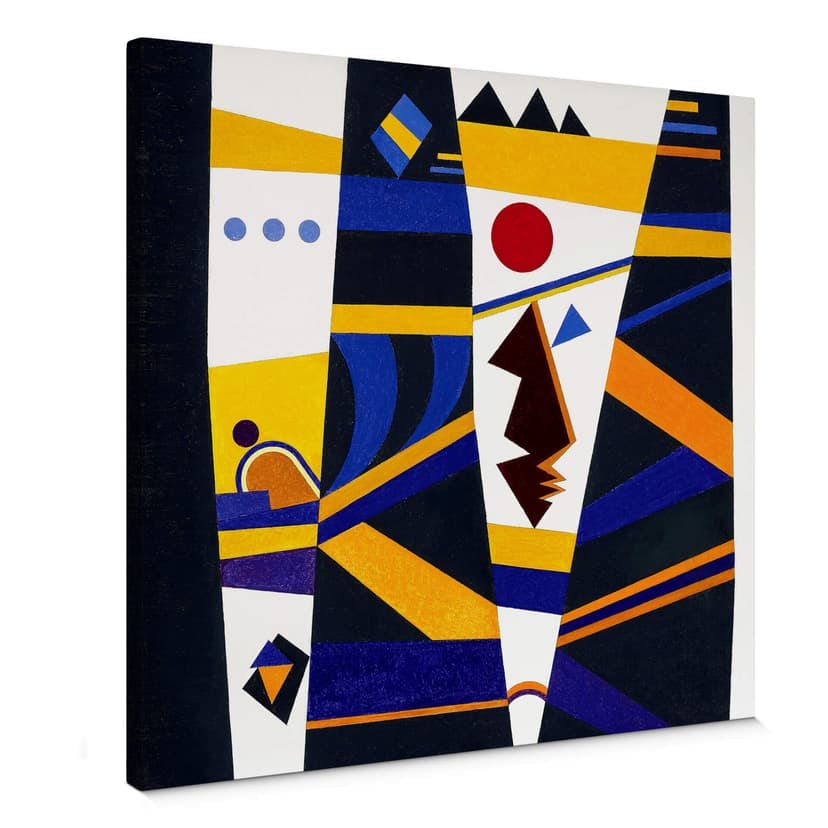 Obraz na płótnie Kandinsky - oprawa