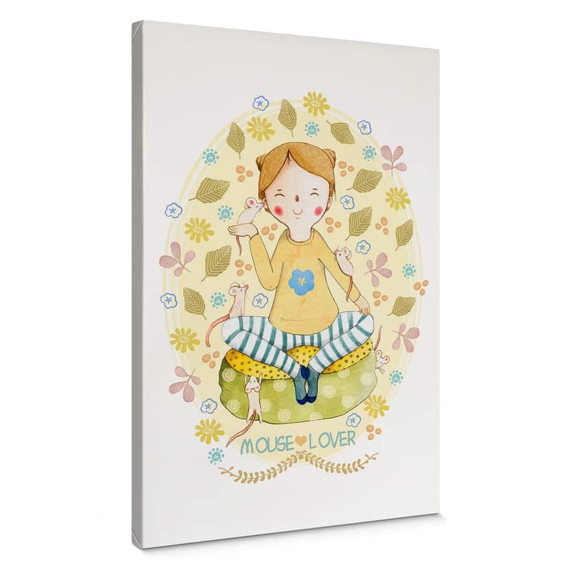 Canvas Loske - Mouse Lover