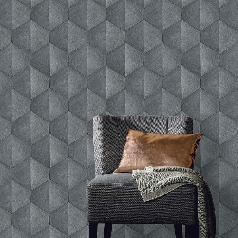 tapeta 3D, wzorzysta tapeta Fashion for Walls 4 by Guido Maria Kretschmer szary