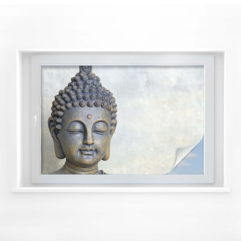 Folia zapewniająca prywatność Buddha face