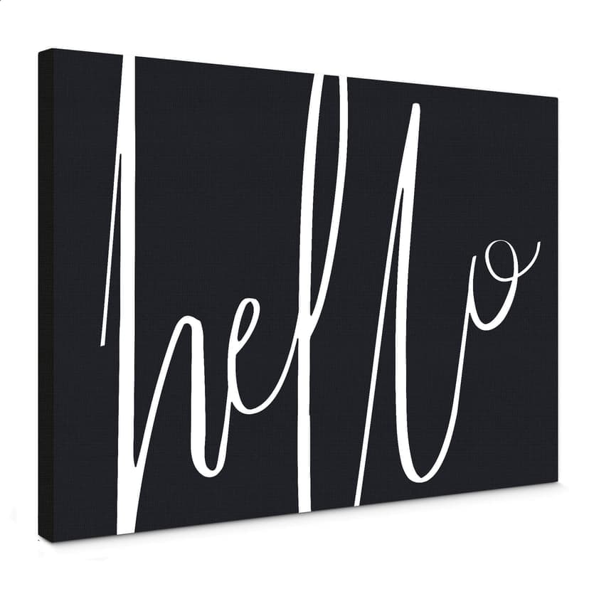 Obraz na płótnie - Hello