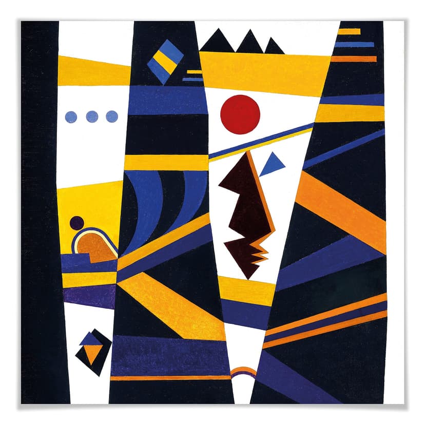 Plakat Kandinsky - oprawa
