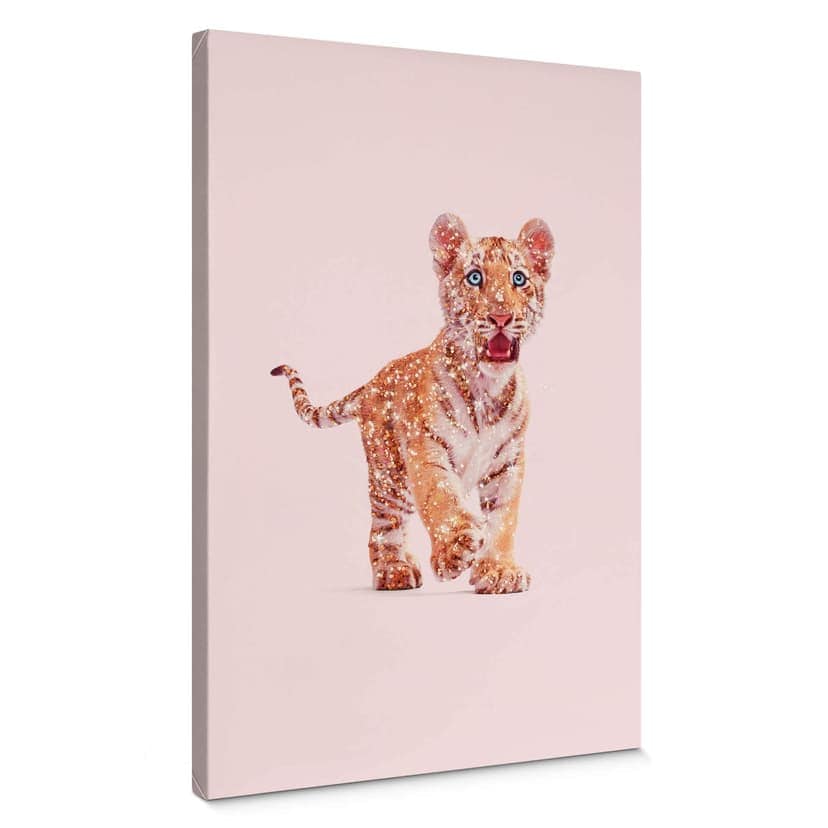 Obraz na płótnie Loose - Glitter Tiger