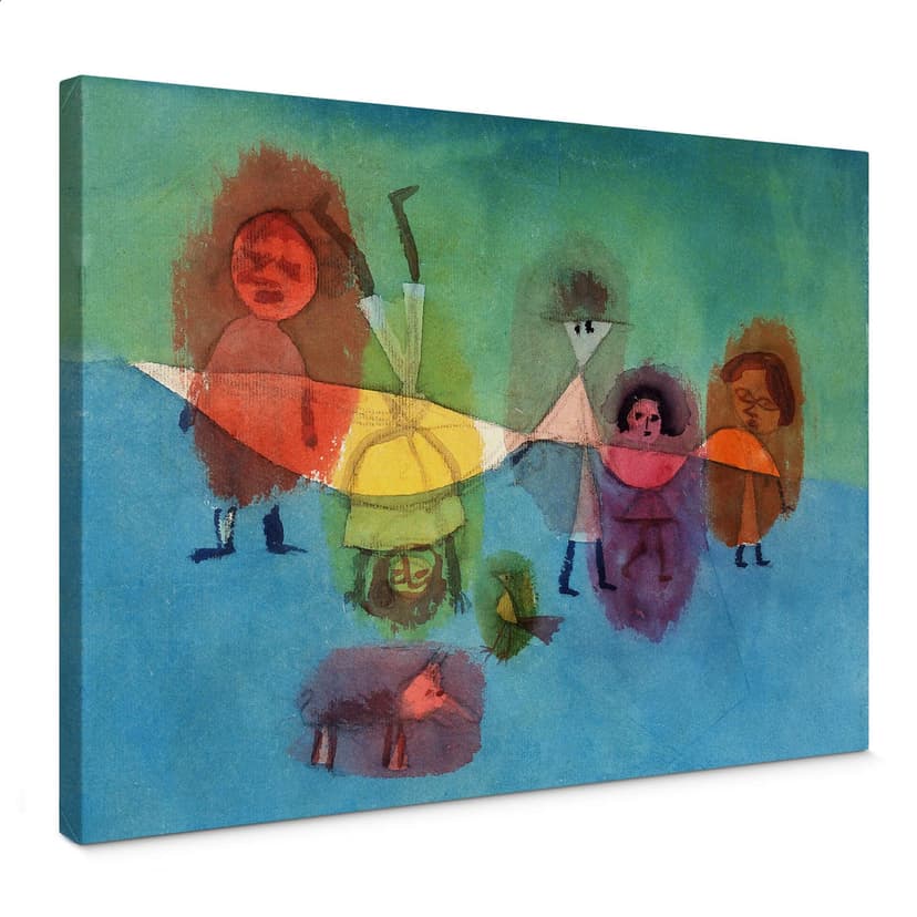 Obraz na płótnie Klee - Grupa dziecięca
