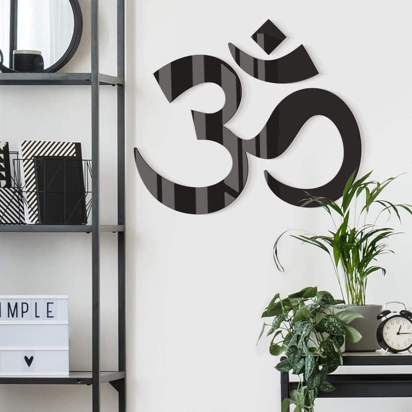 Akrylowy znak dekoracyjny Om