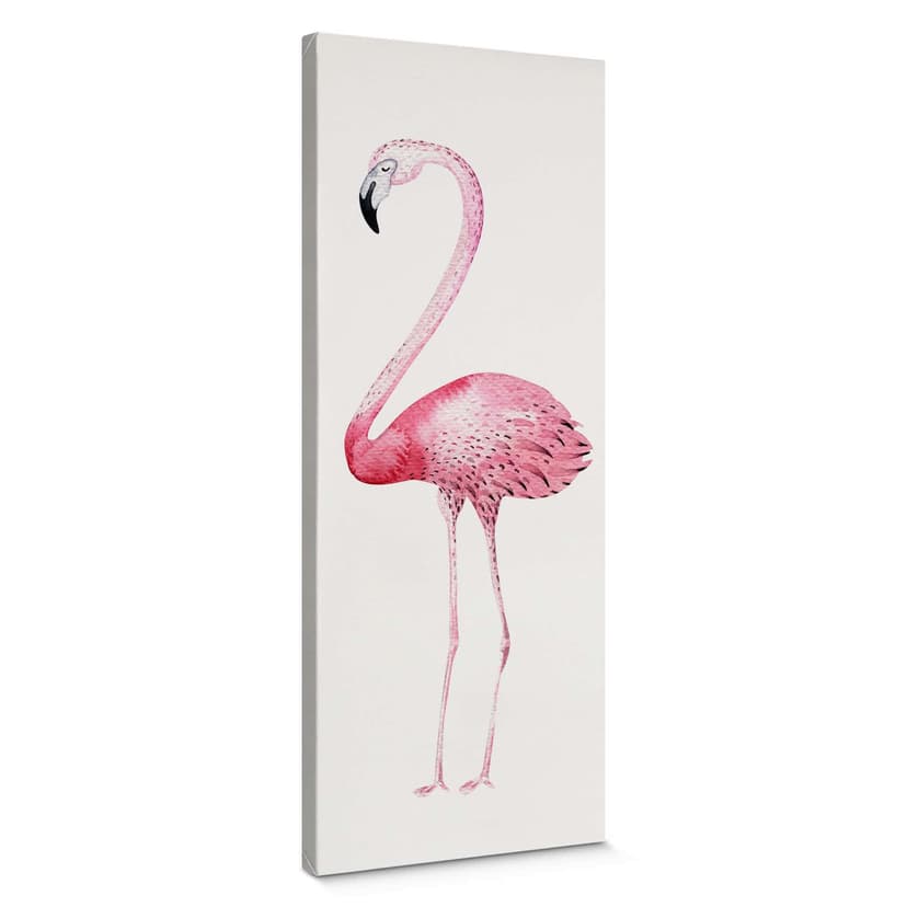 Canvas Kvilis - Pink Flamingo 01