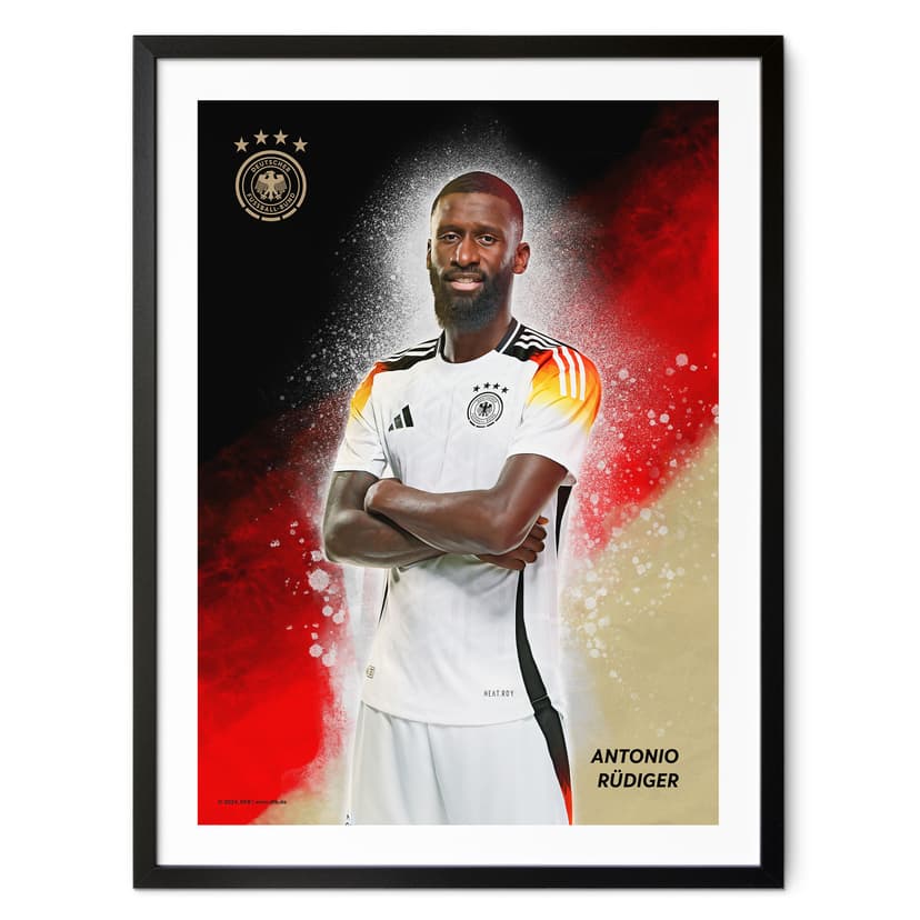 Plakat, Obrazy DFB Rüdiger