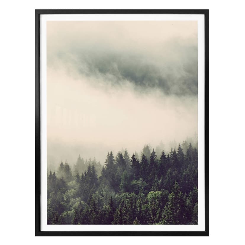 Plakat Mgła w lesie 02