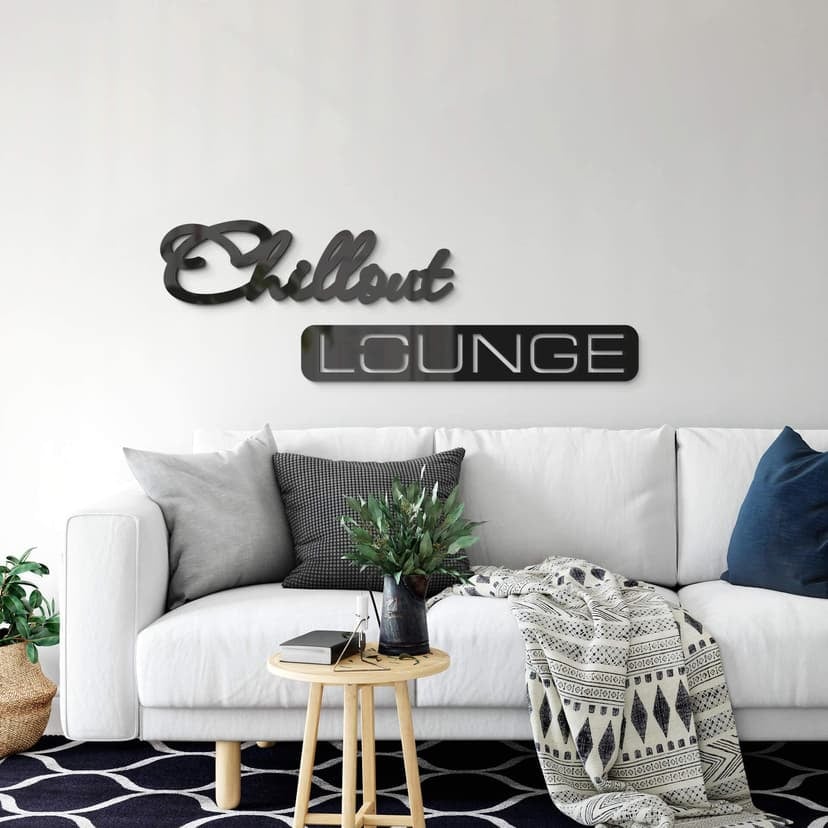 Litery akrylowe Chillout Lounge