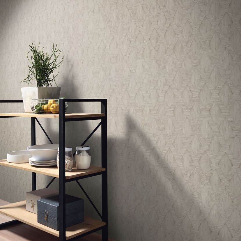 Tapeta z włókniny, tapeta graficzna Secret Garden beżowa