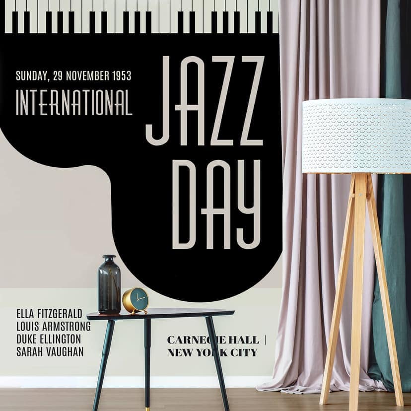 Fototapeta Kubistika - Jazz Day