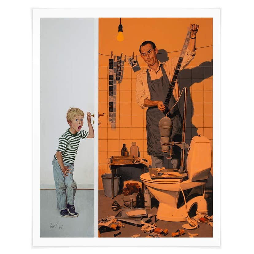 Plakat Sezamie, otwórz się... (1964) - Kurt Ard