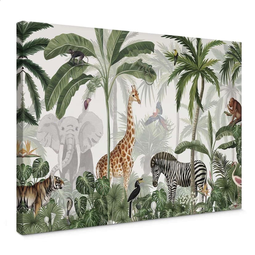 Obraz na płótnie Kikki Belle - Jungle Jive