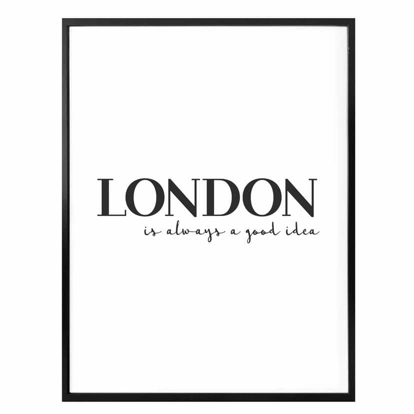 Plakat Londyn